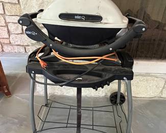 Weber propane grill with stand....