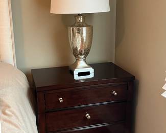 and (2) table lamps....