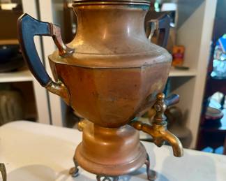 Manning Bowman Copper Coffee Percolator