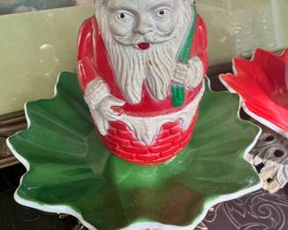 1930s Irwin Celluloid Roly Poly Santa