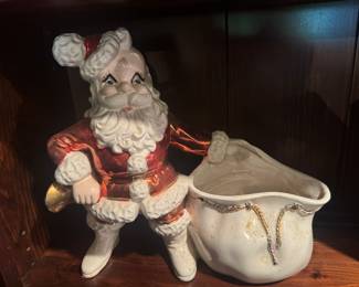 1970 Atlantic Ceramic Mold Santa