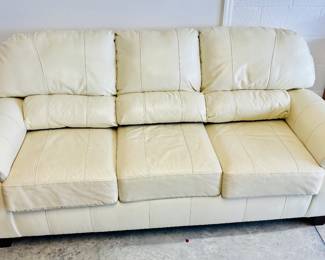 Does your garage / mancave have a white leather sofa? Didn't think so. Amateur.