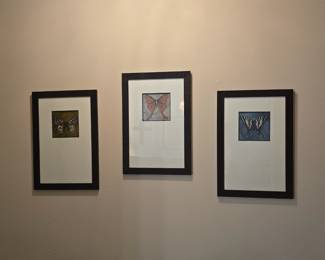 Butterfly series wall art