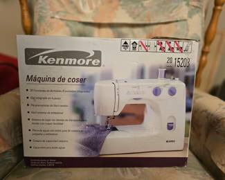Kenmore sewing machine in box