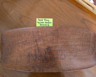 Teak tray by Laur Jensen - Denmark