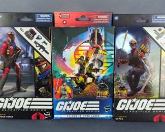 Hasbro GI Joe Classified Series Cobra Action Figures