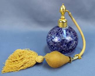 Marcel Glass Perfume Bottle with Atomizer