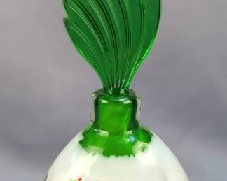 Hand Blown Murano Style Decanter With Stopper