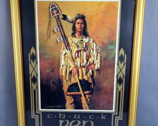 Chuck Ren Native American Print