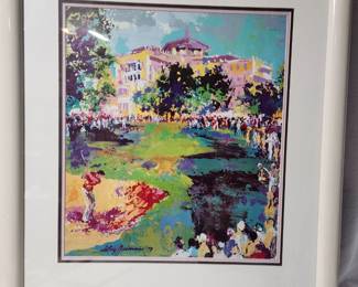 LEROY NEIMAN GOLF PRING
