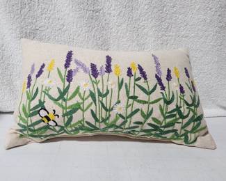 EMBROIDERED PILLOW