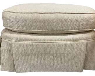 Crescent Rolling Ottoman