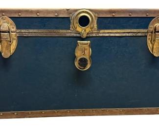 Navy Blue Storage Chest