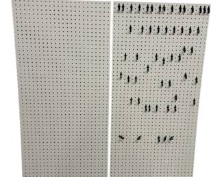 Two Pegboard Organizers wHangers