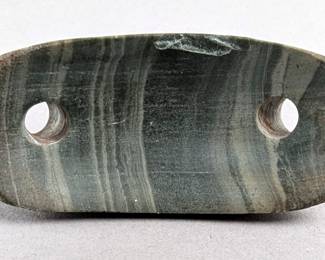 Native American Indian Boatstone, 2" x 1"