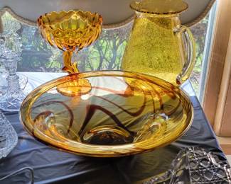 amber glassware