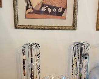 jewelry, punchbowl, artwork