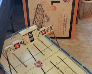 1960s official NHL hockey game made in canada