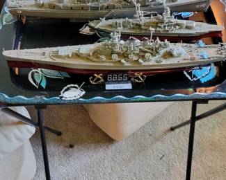 vintage model ships
