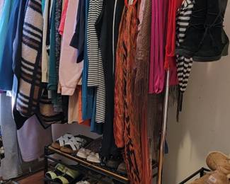 ladies clothing, shoes and boots