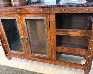 Wood cabinet/buffet (drawers not pictured)