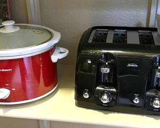 Crock pot + toaster