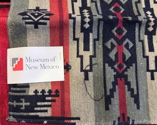 Linens from fabric from the Museum of New Mexico collection