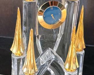 Franklin Mint Disney Cinderella's castle clock
