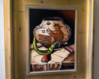 Framed artwork