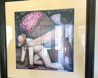 Diego Rivera framed print