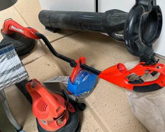 Outdoor tools, including edger + leaf blower