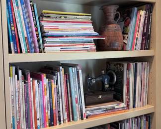 Sewing books + magazines