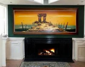 62" Authentic Signed Mid Century Painting