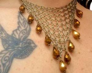 Antique Chainmail Choker
