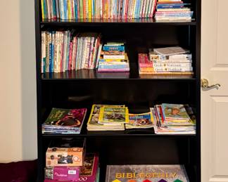 Bookcase • Children’s Books • Games