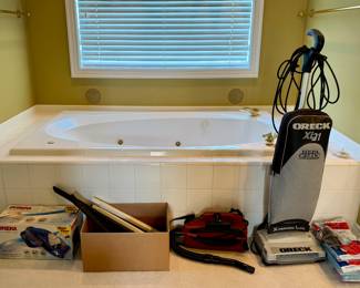 Oreck Hypo Allergenic Vacuum • Eureka Hand Steamer