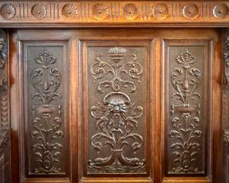 Beautifully Ornate Woodwork