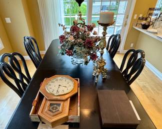 Wall Clock • Dining Room Table