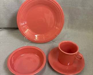FIESTA, 4 PC Place Setting, Flamingo
