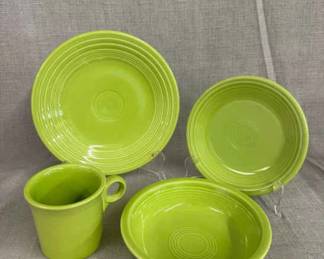 FIESTA, 4 PC Place Setting, Chartreuse