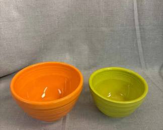 FIESTA, 2 PC Prep Baking Bowl Set, Tangerine Lemongrass