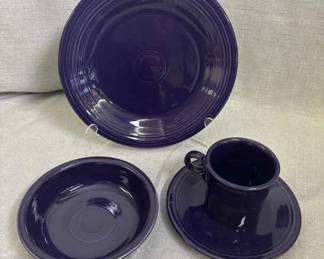 FIESTA, 4 PC Place Setting, Plum