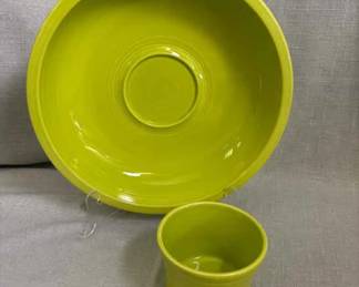 FIESTA, 2 PC ChipnDip Set, Lemongrass