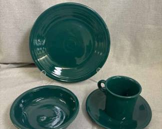 FIESTA, 4 PC Place Setting, Evergreen