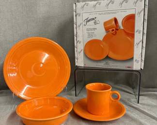FIESTA, 4 PC Place Setting, Tangerine