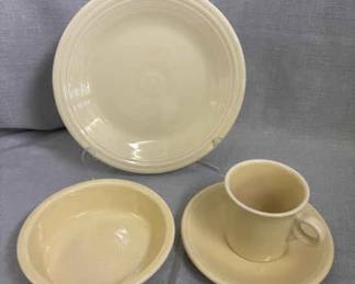 FIESTA, 4 PC Place Setting, Ivory