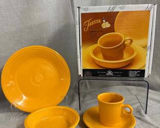 FIESTA, 4 PC Place Setting, Marigold