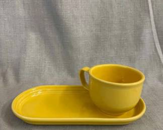 FIESTA, 2 PC Bread Tray Jumbo Mug Set, Sunflower