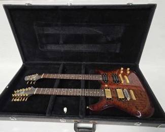 2340 Rogue Double Neck Guitar with Case