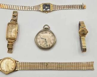 1112 5 Watches Pocket Watch